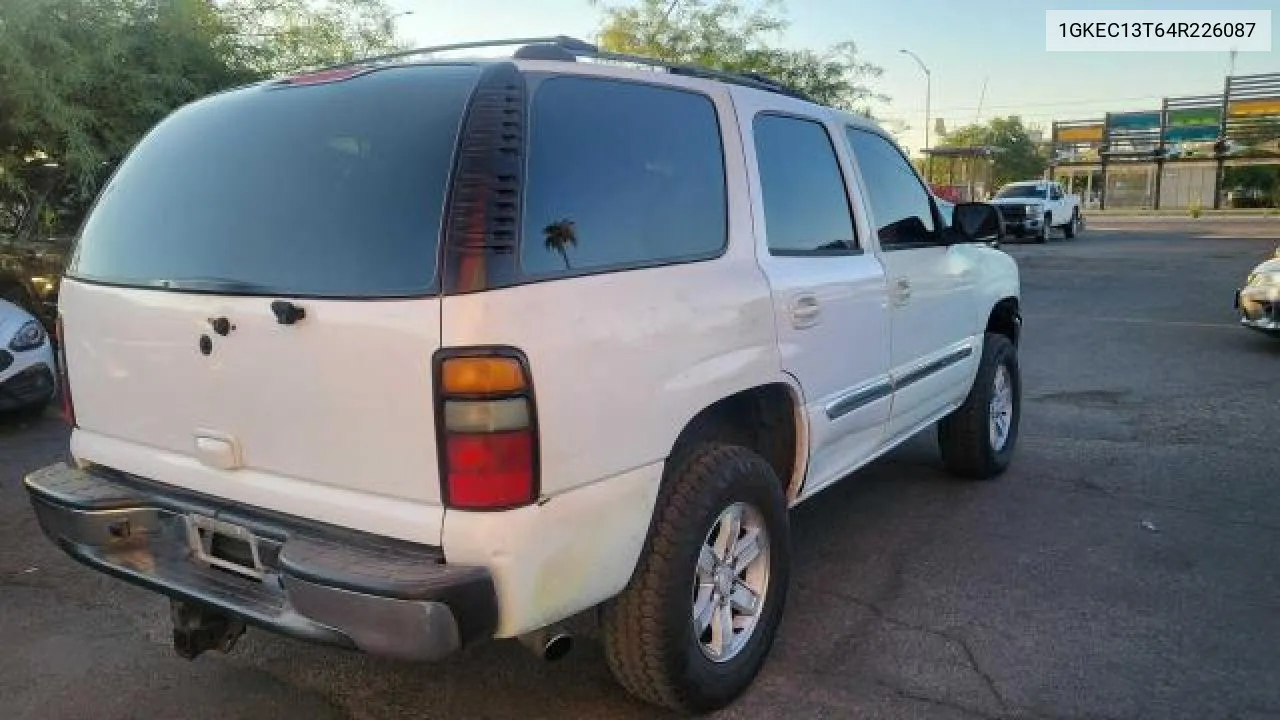 1GKEC13T64R226087 2004 GMC Yukon