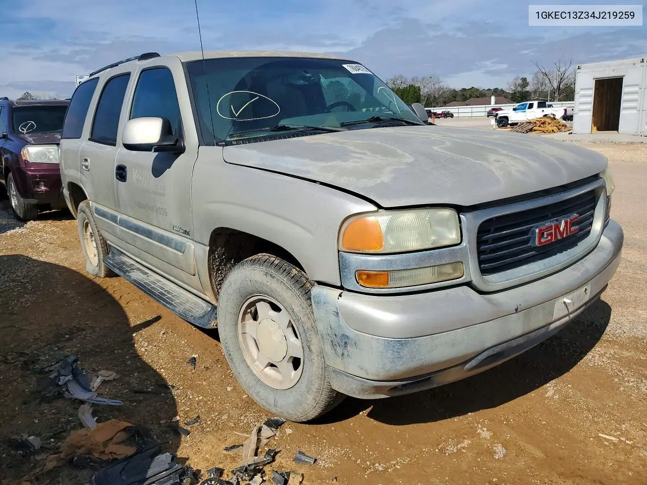 1GKEC13Z34J219259 2004 GMC Yukon