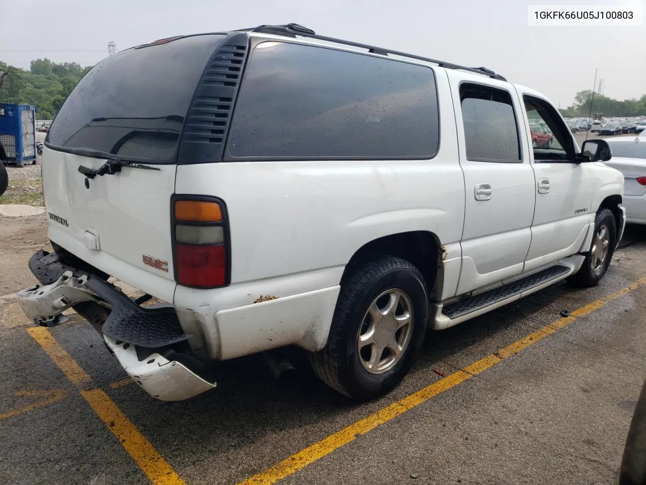 2005 GMC Yukon Xl Denali VIN: 1GKFK66U05J100803 Lot: 56810853