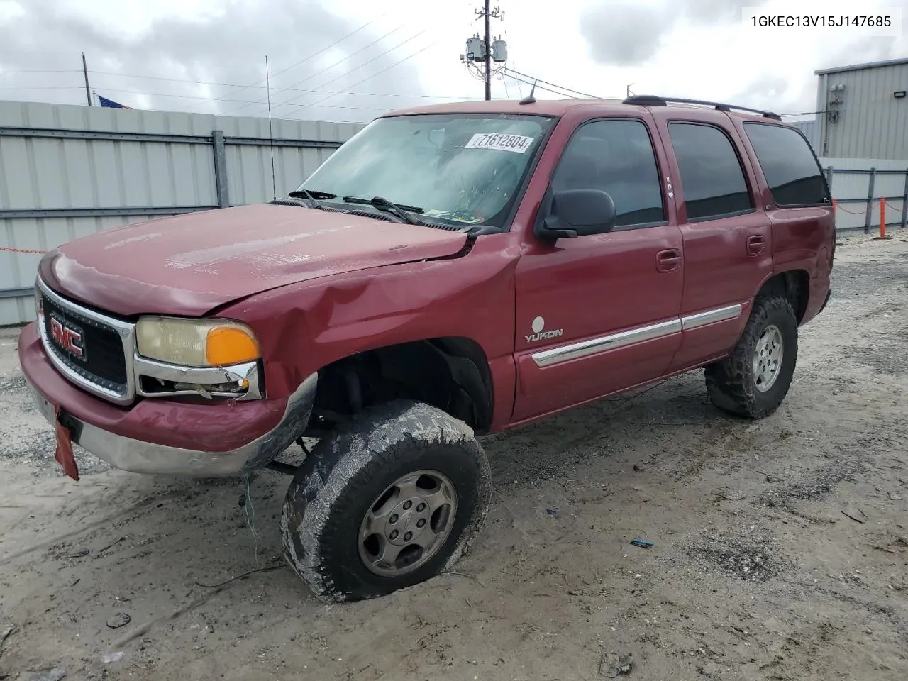 1GKEC13V15J147685 2005 GMC Yukon