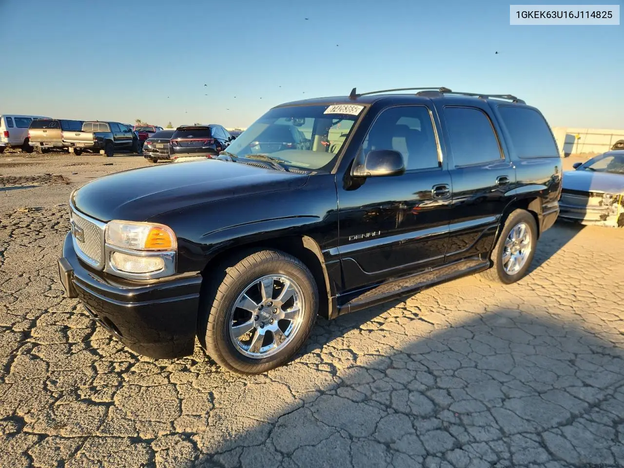 1GKEK63U16J114825 2006 GMC Yukon Denali