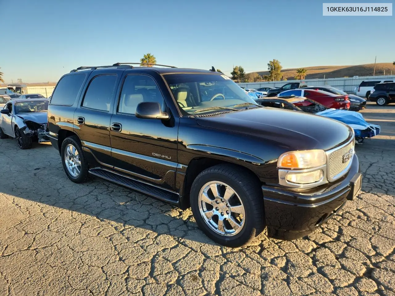 1GKEK63U16J114825 2006 GMC Yukon Denali