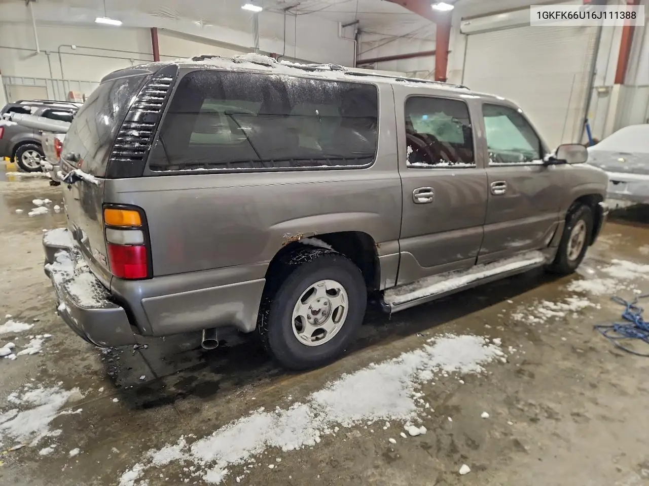 1GKFK66U16J111388 2006 GMC Yukon Xl Denali