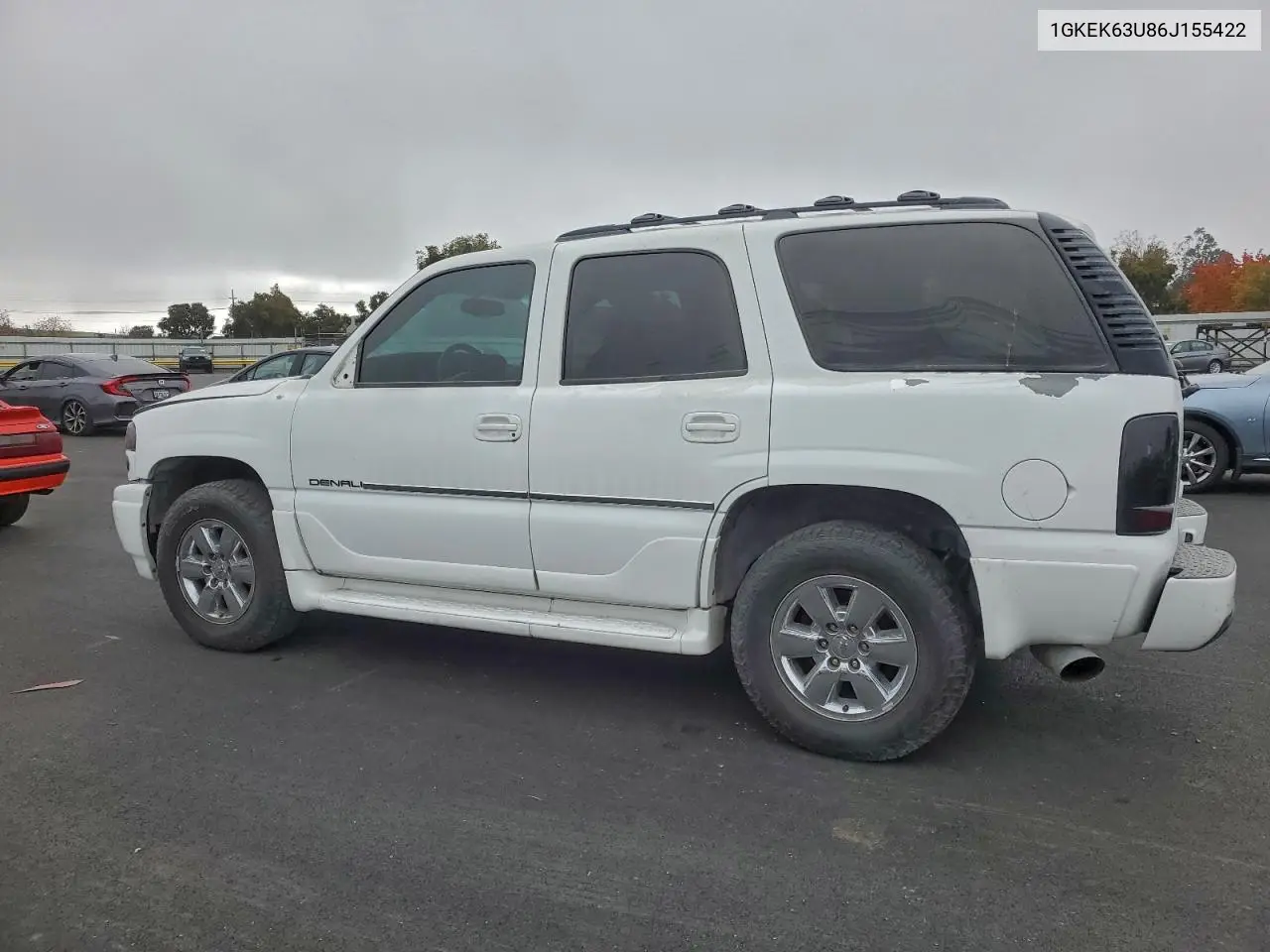 1GKEK63U86J155422 2006 GMC Yukon Denali