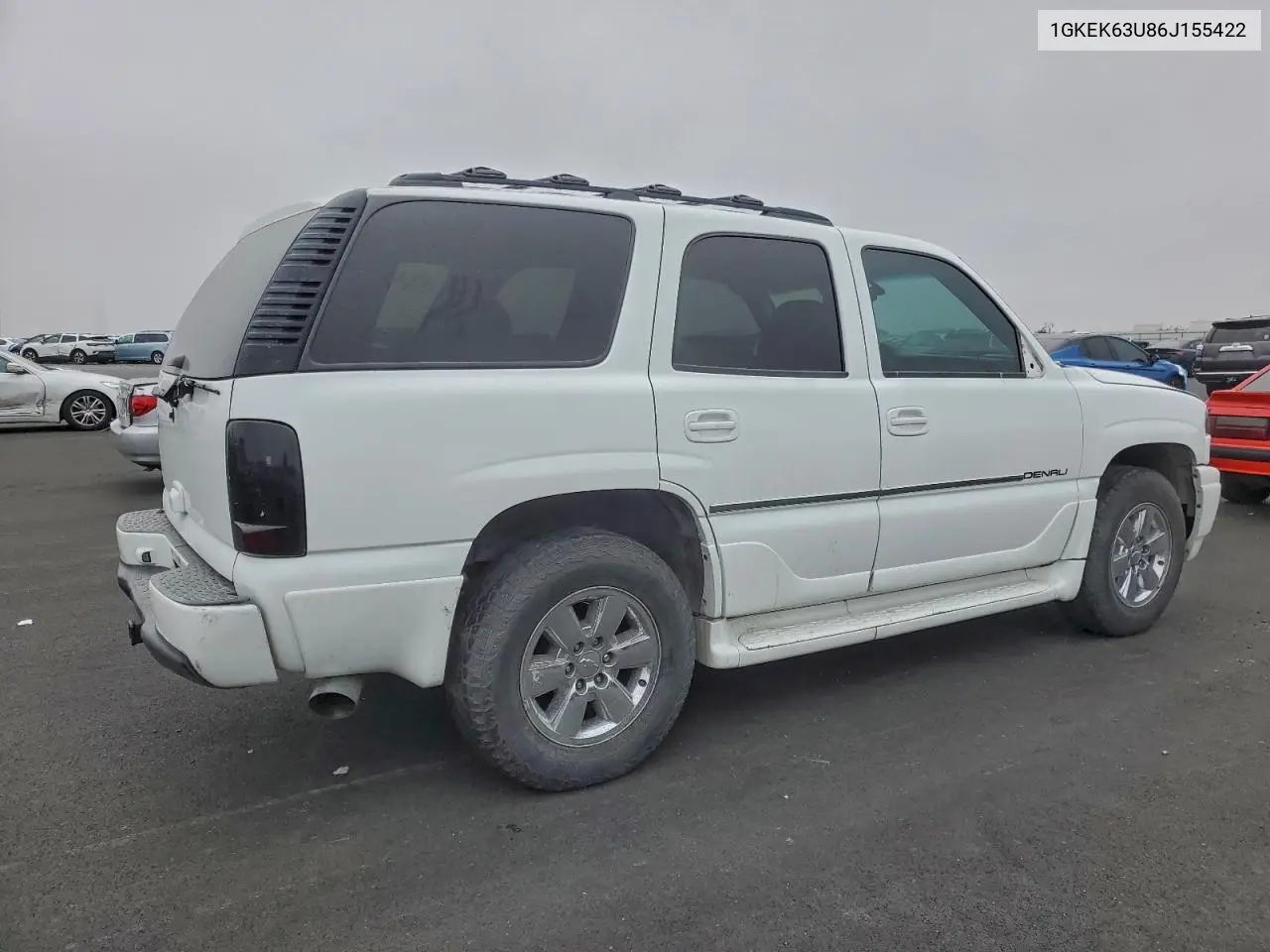 1GKEK63U86J155422 2006 GMC Yukon Denali