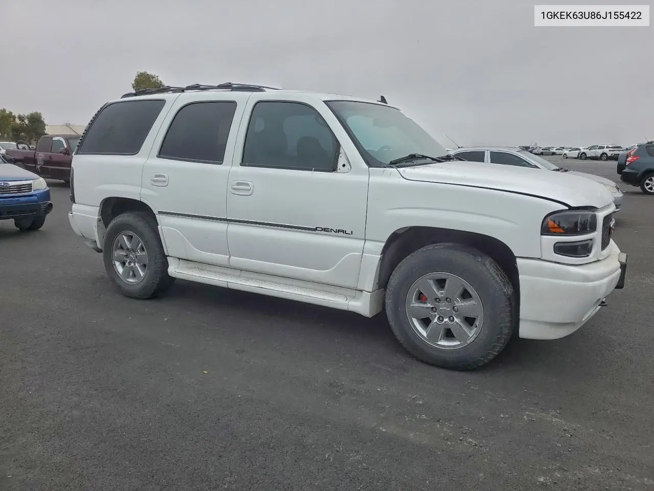 1GKEK63U86J155422 2006 GMC Yukon Denali