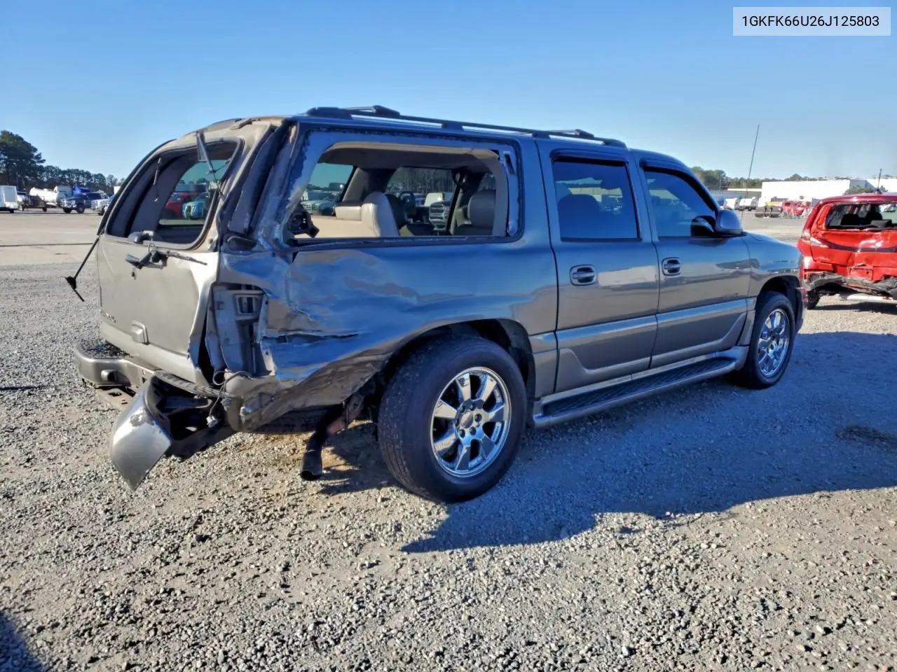 1GKFK66U26J125803 2006 GMC Yukon Xl Denali