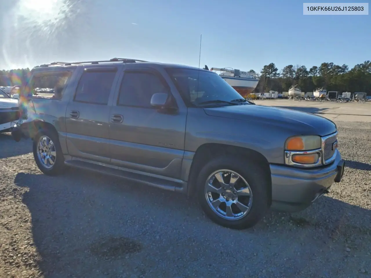 1GKFK66U26J125803 2006 GMC Yukon Xl Denali