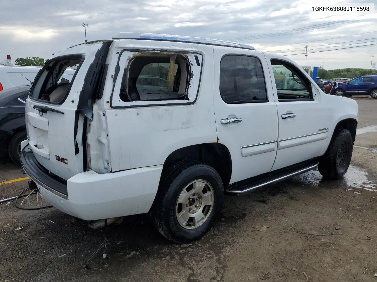 1GKFK63808J118598 2008 GMC Yukon Denali