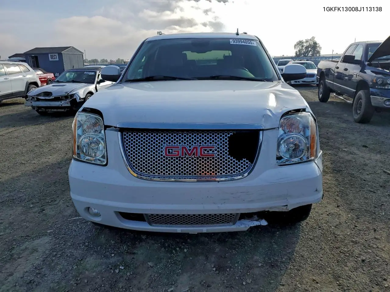 1GKFK13008J113138 2008 GMC Yukon