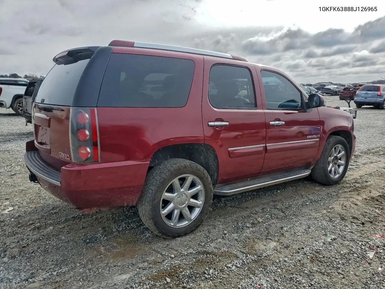 1GKFK63888J126965 2008 GMC Yukon Denali