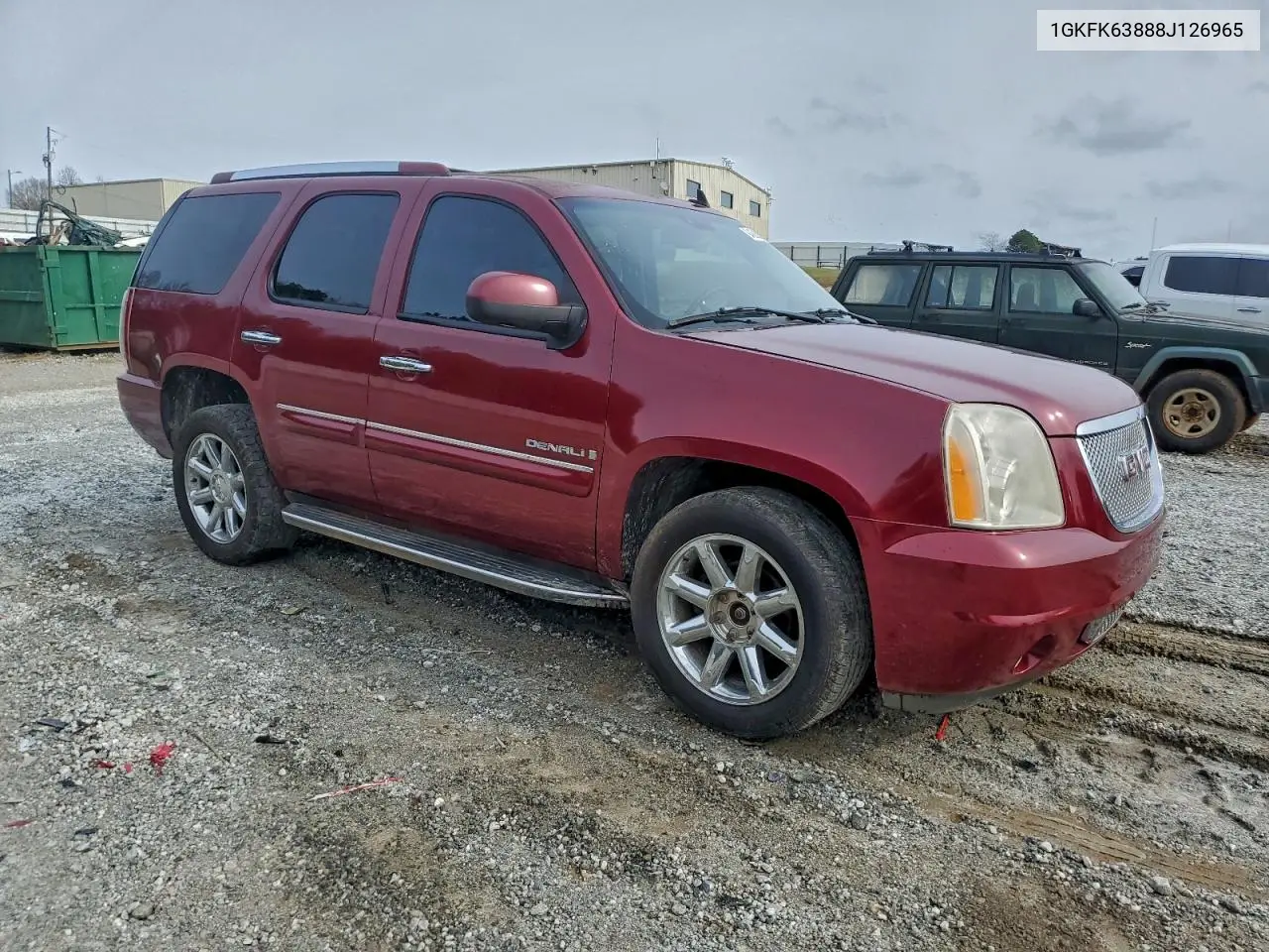 1GKFK63888J126965 2008 GMC Yukon Denali