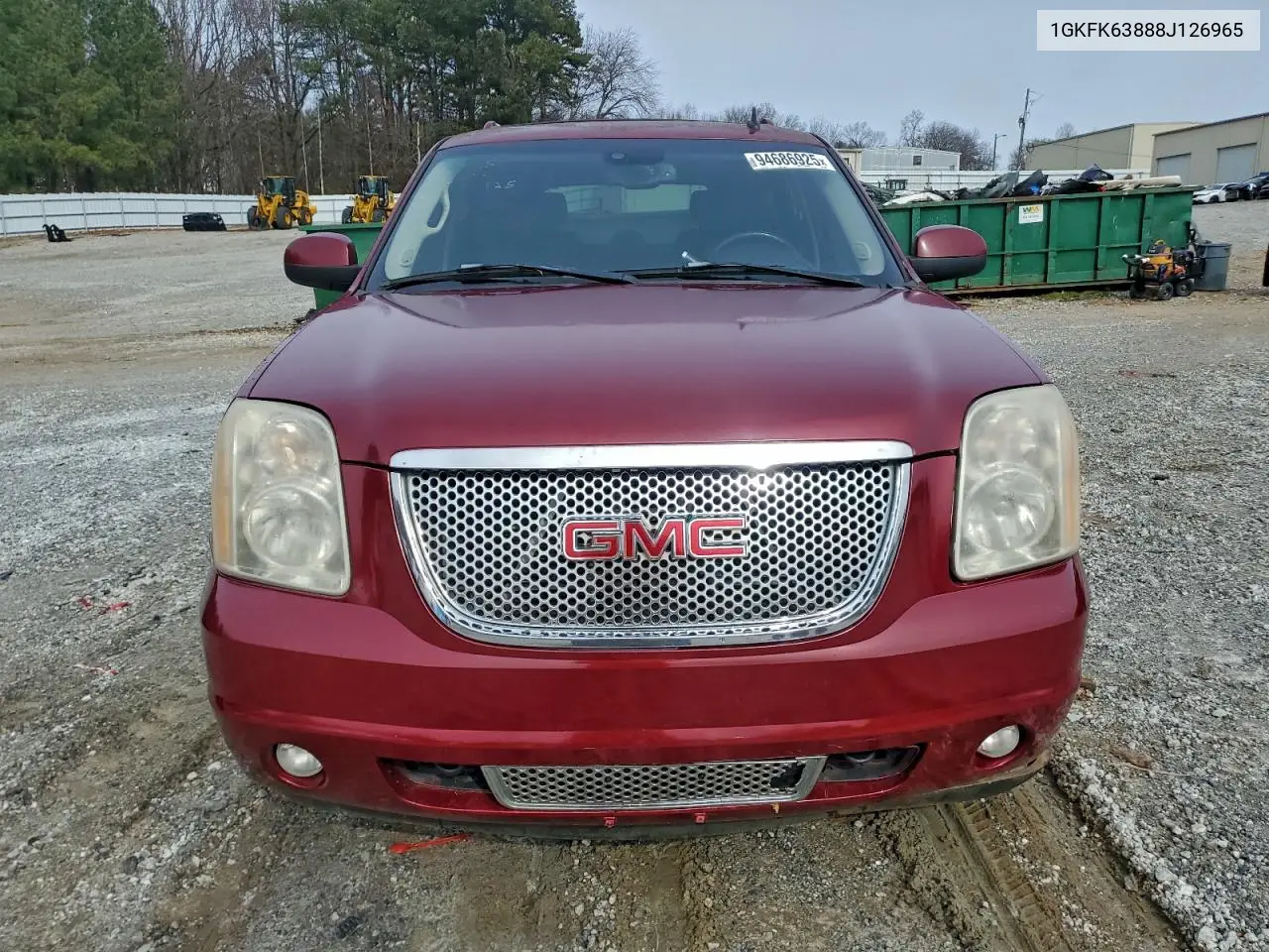 1GKFK63888J126965 2008 GMC Yukon Denali