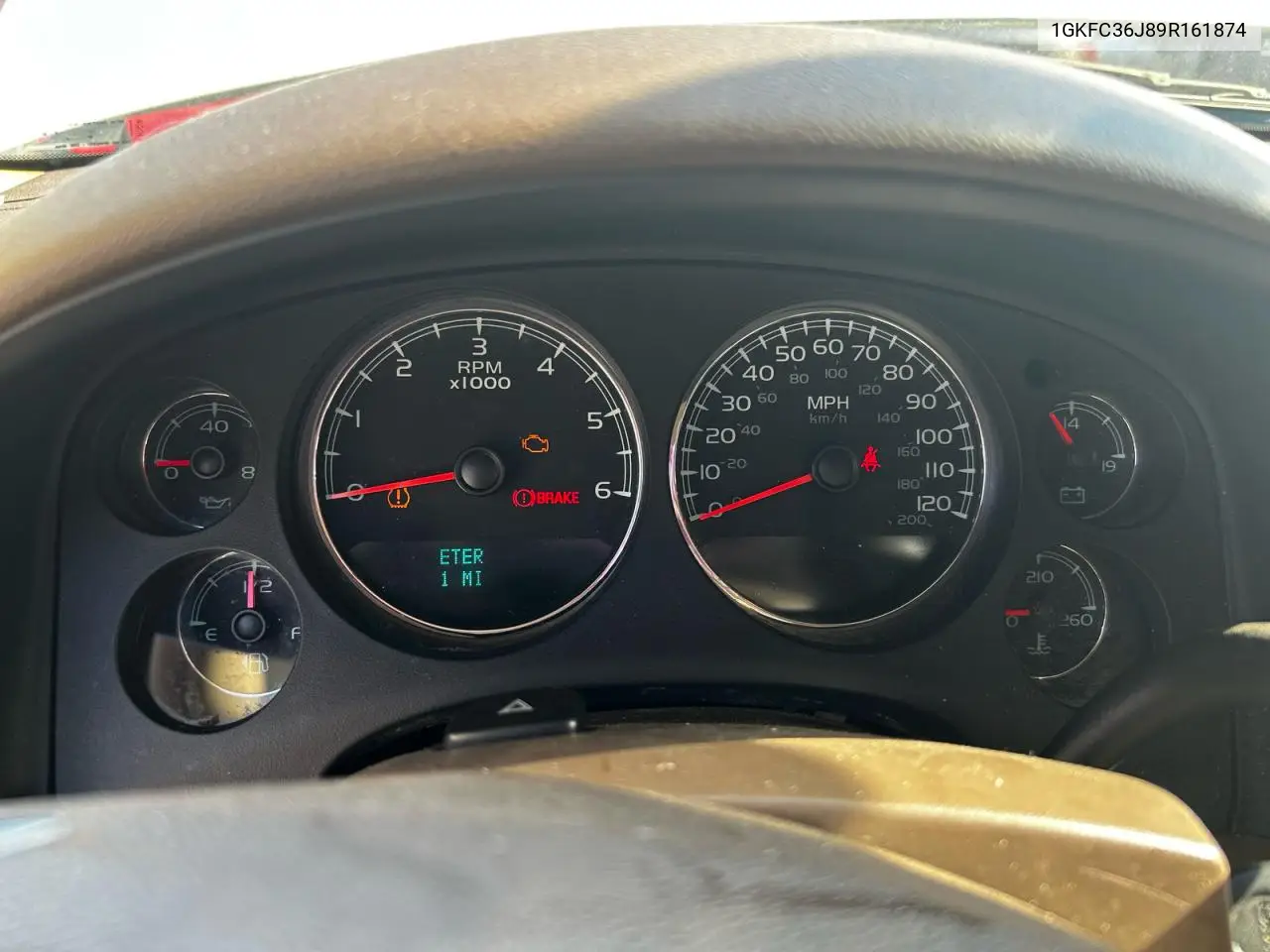 1GKFC36J89R161874 2009 GMC Yukon Xl C1500 Slt