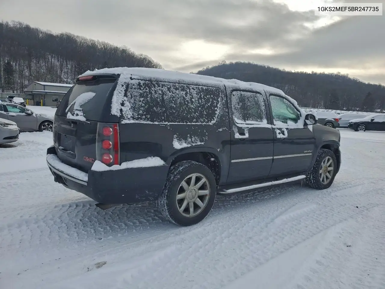 1GKS2MEF5BR247735 2011 GMC Yukon Xl Denali