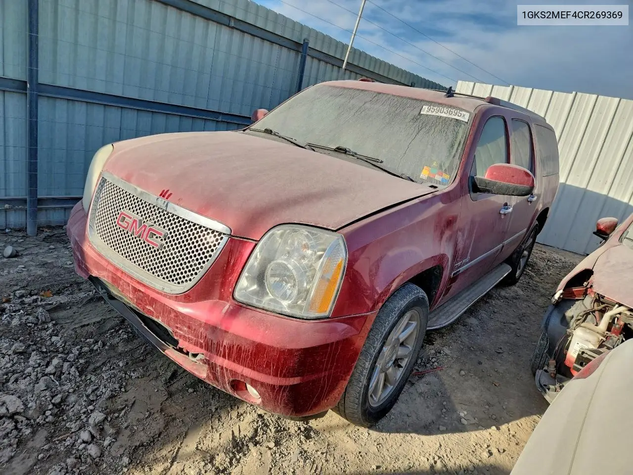 1GKS2MEF4CR269369 2012 GMC Yukon Xl Denali