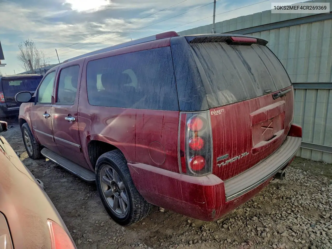 1GKS2MEF4CR269369 2012 GMC Yukon Xl Denali