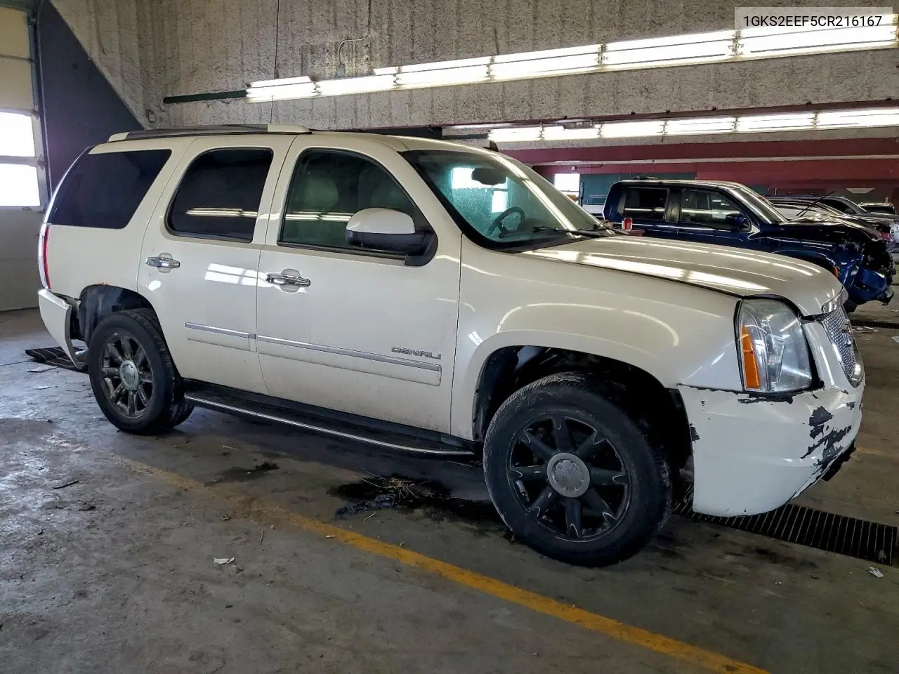 1GKS2EEF5CR216167 2012 GMC Yukon Denali