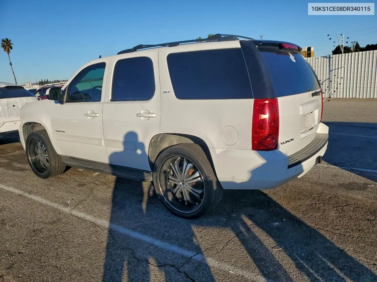 1GKS1CE08DR340115 2013 GMC Yukon Slt