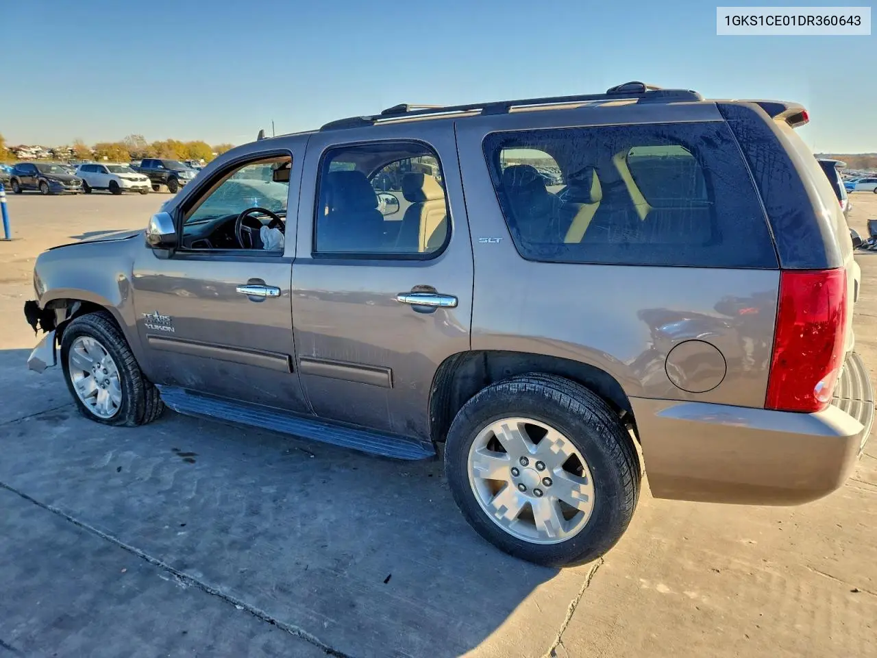 1GKS1CE01DR360643 2013 GMC Yukon Slt