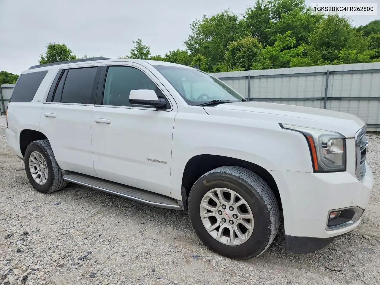 1GKS2BKC4FR262800 2015 GMC Yukon Slt