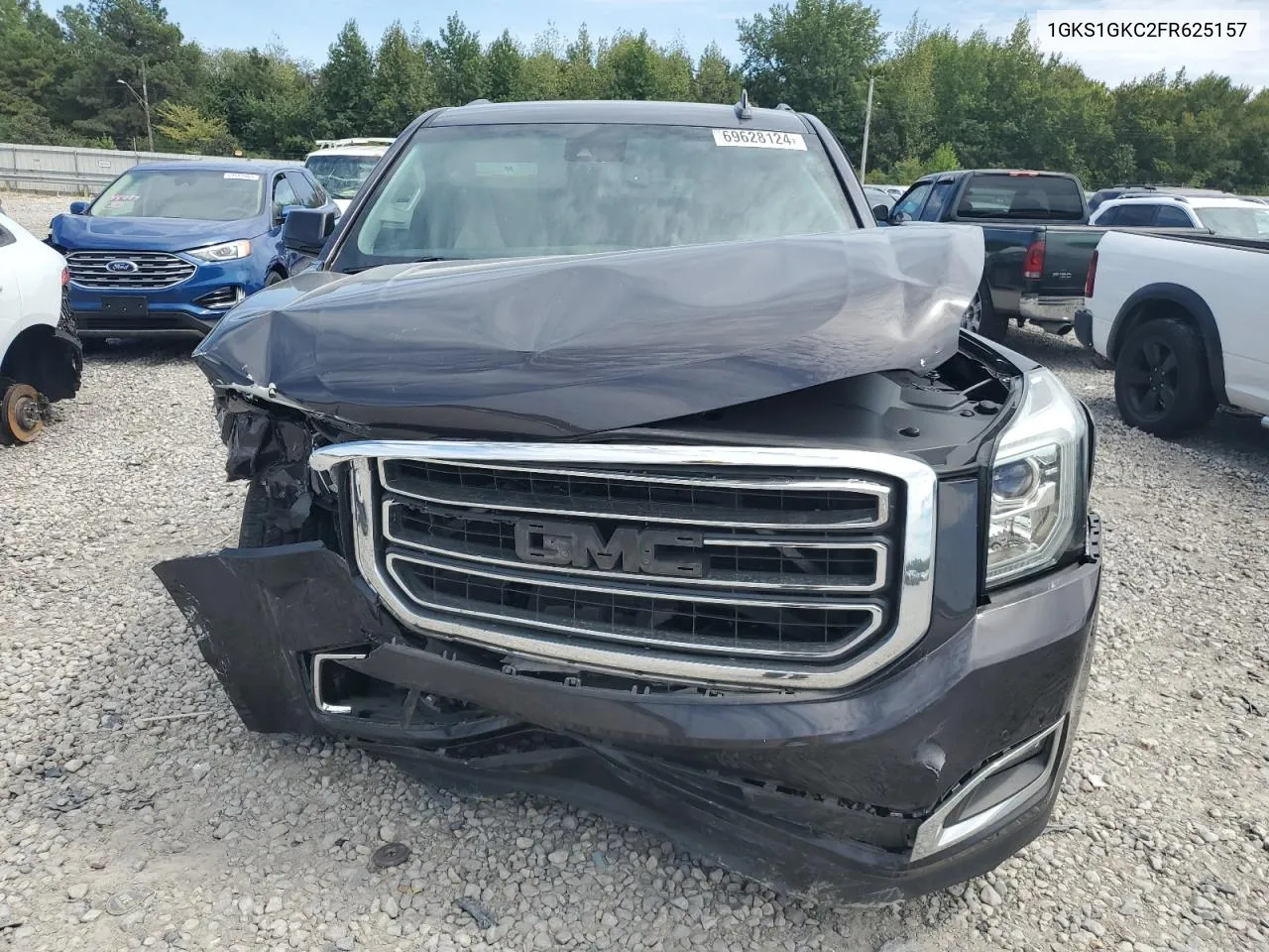 1GKS1GKC2FR625157 2015 GMC Yukon Xl C1500 Sle