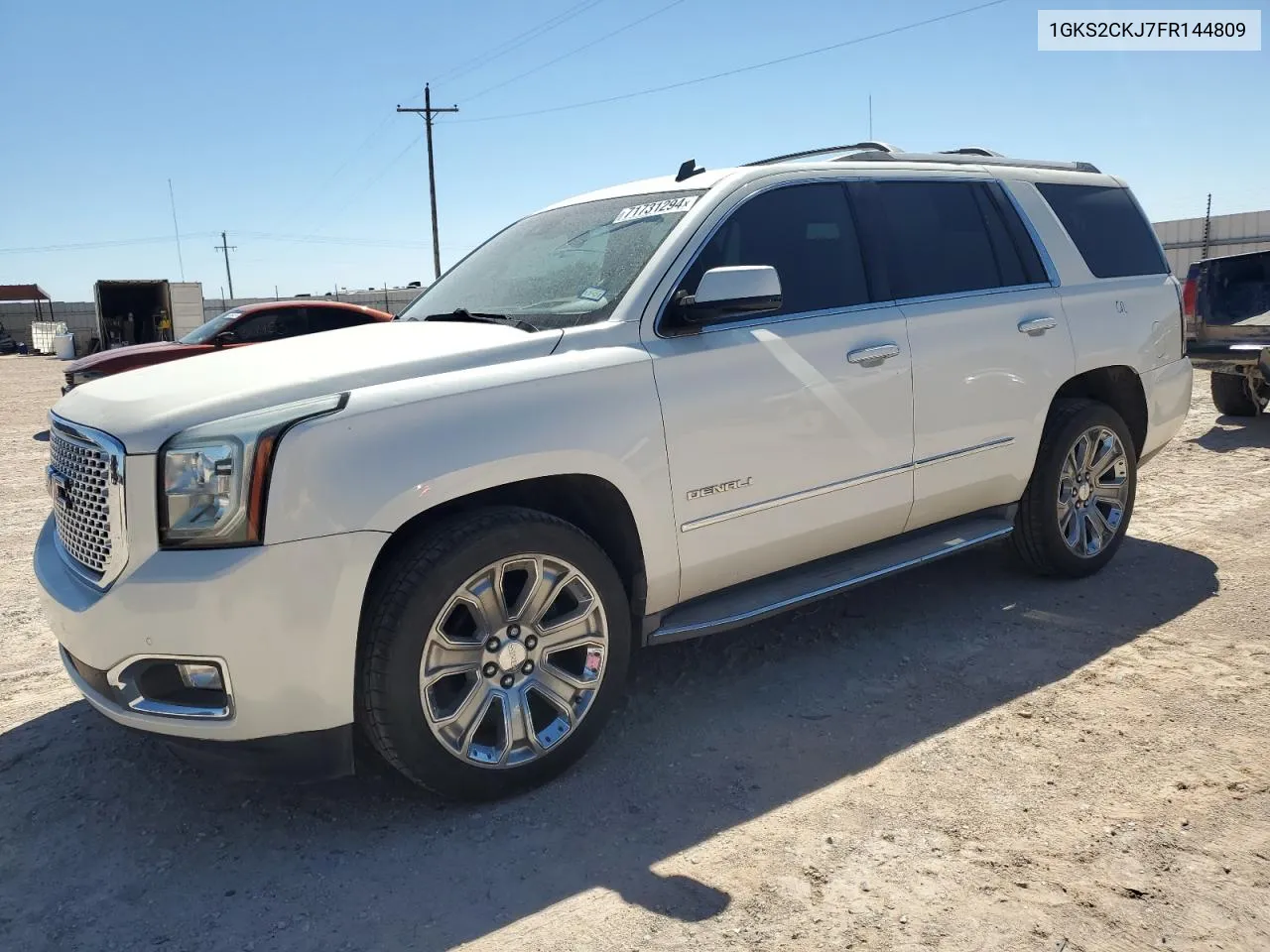 2015 GMC Yukon Denali VIN: 1GKS2CKJ7FR144809 Lot: 71731294