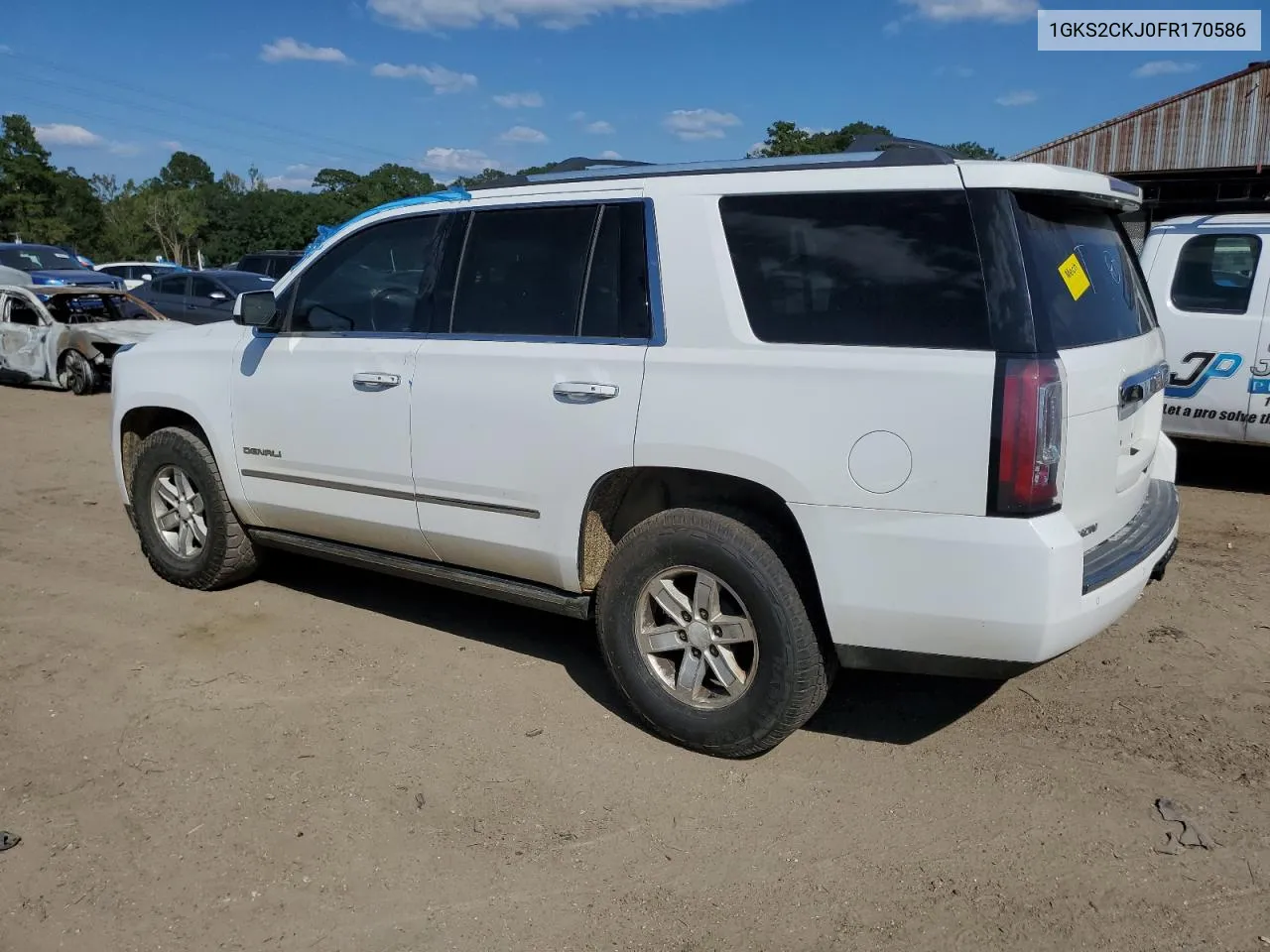 1GKS2CKJ0FR170586 2015 GMC Yukon Denali