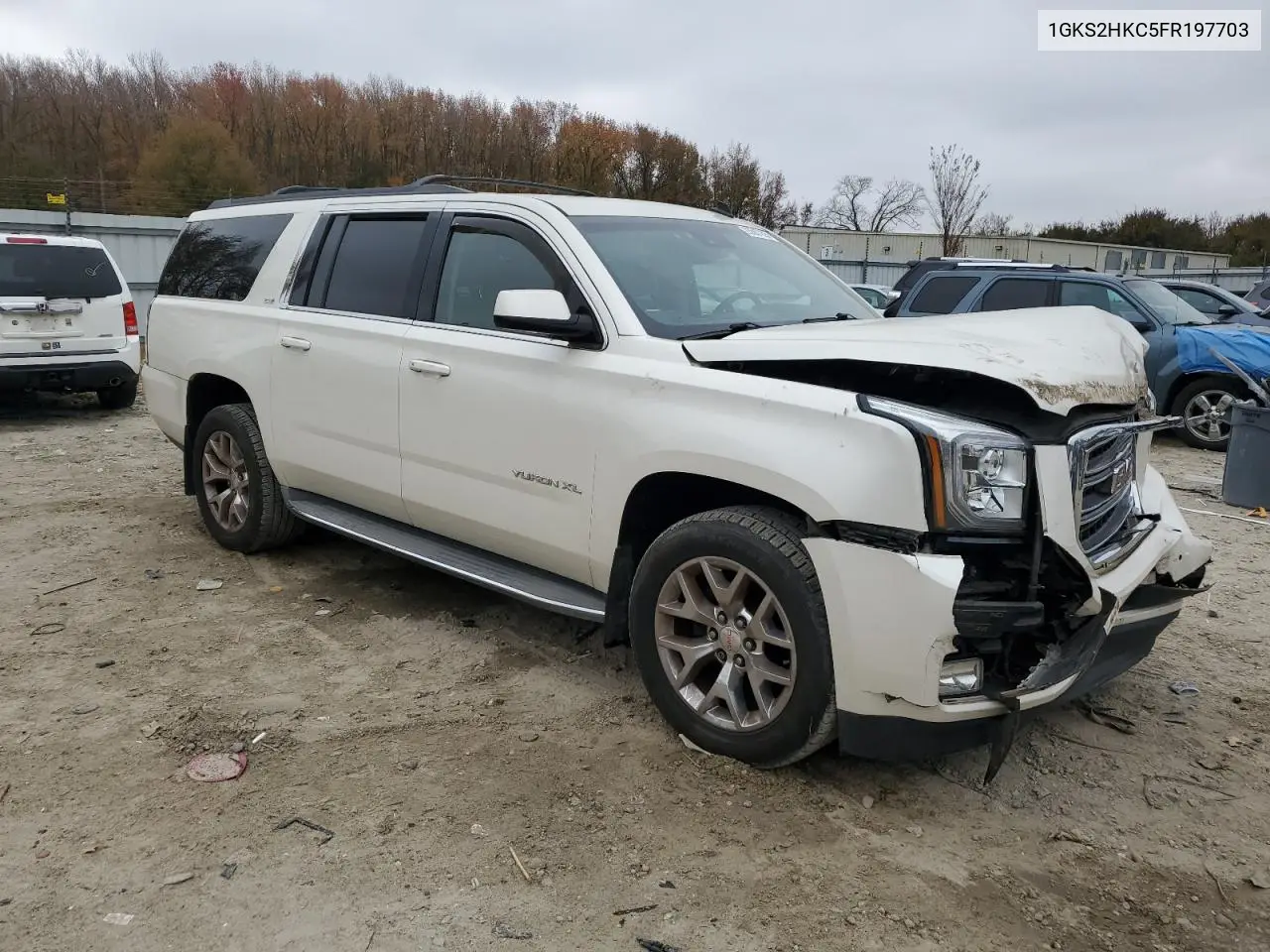 1GKS2HKC5FR197703 2015 GMC Yukon Xl K1500 Slt