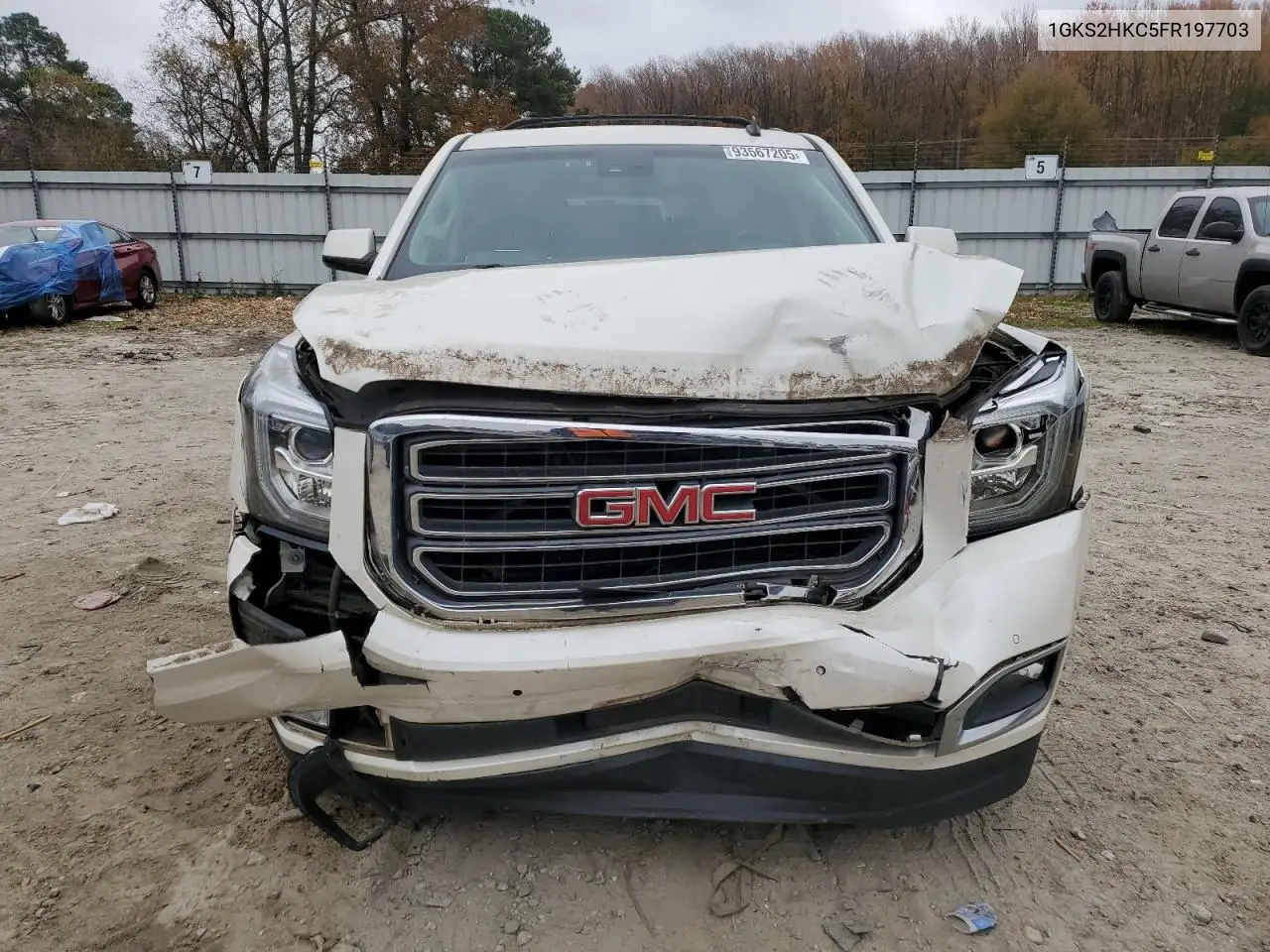 1GKS2HKC5FR197703 2015 GMC Yukon Xl K1500 Slt