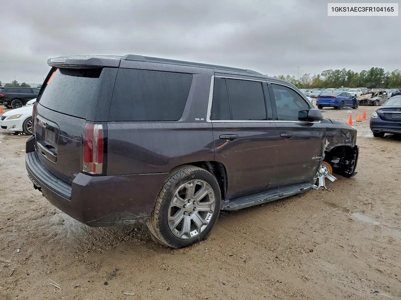 1GKS1AEC3FR104165 2015 GMC Yukon Sle