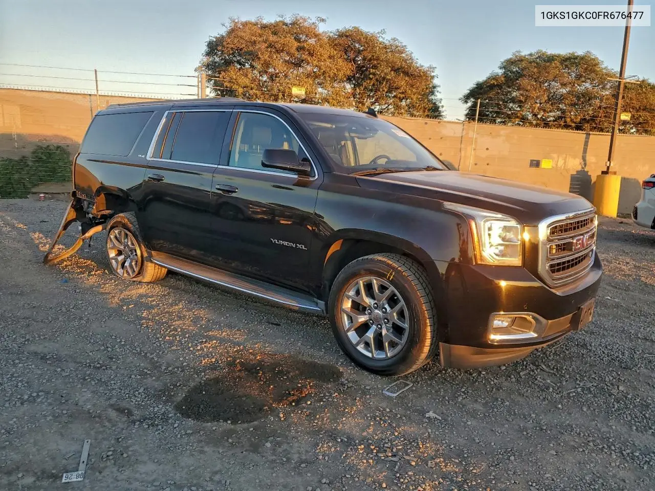 1GKS1GKC0FR676477 2015 GMC Yukon Xl C1500 Sle
