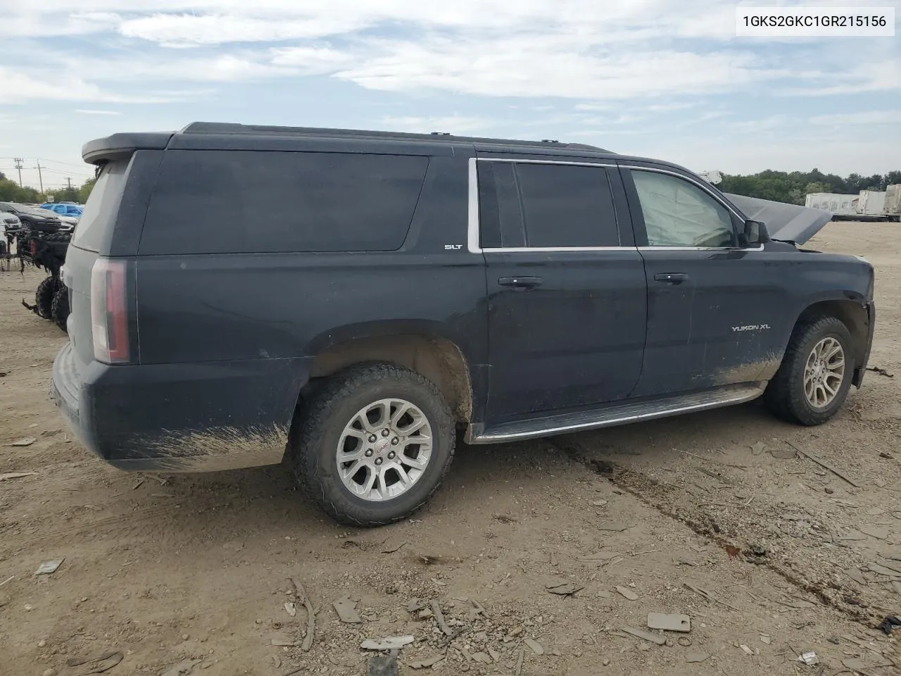 1GKS2GKC1GR215156 2016 GMC Yukon Xl K1500 Slt