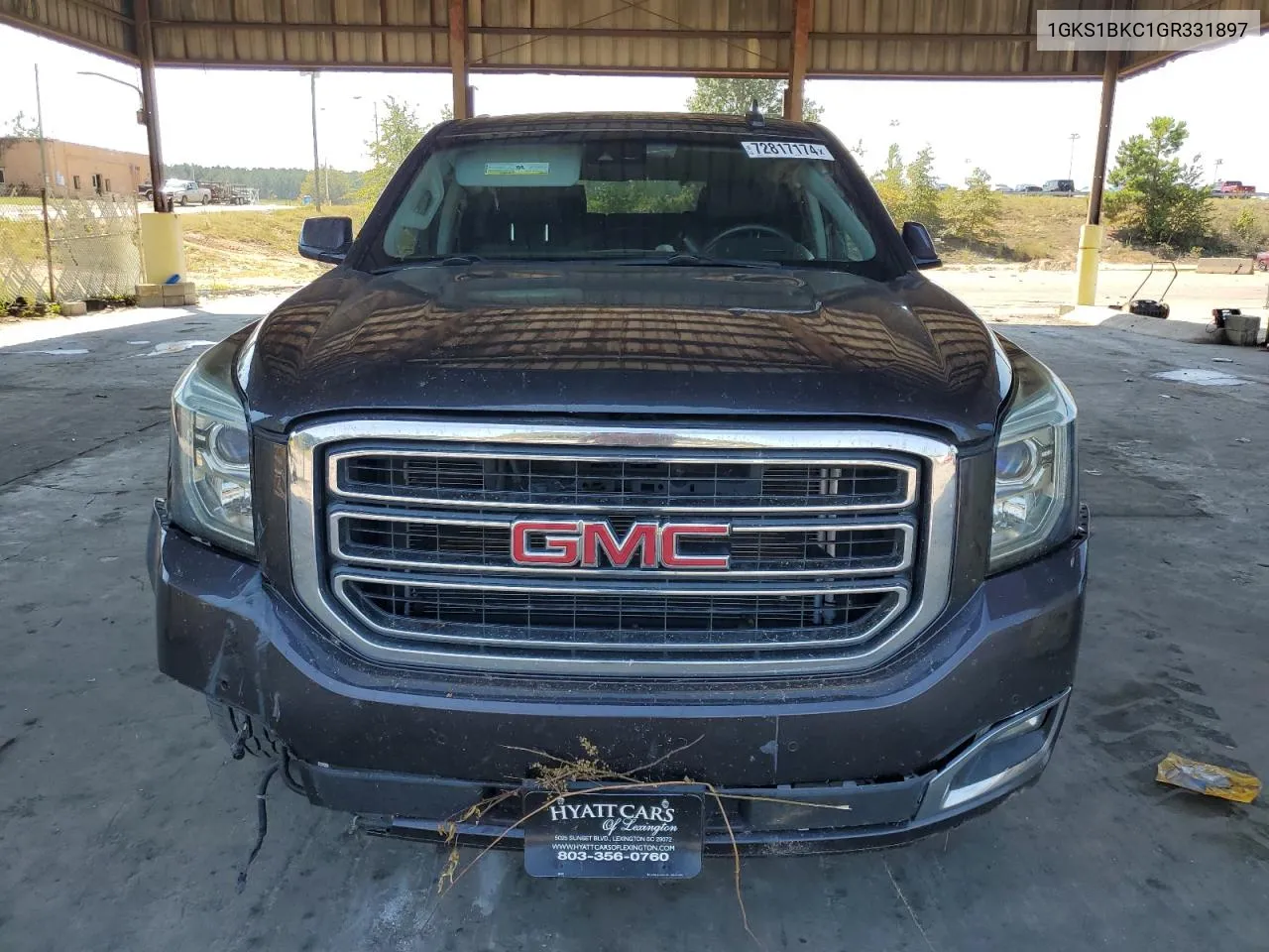 1GKS1BKC1GR331897 2016 GMC Yukon Slt