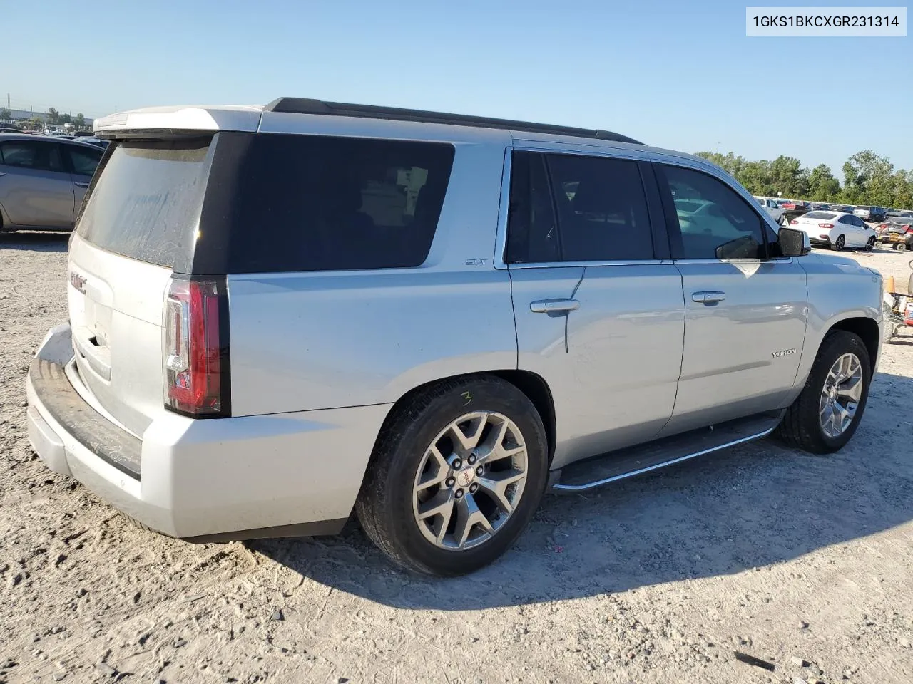 1GKS1BKCXGR231314 2016 GMC Yukon Slt