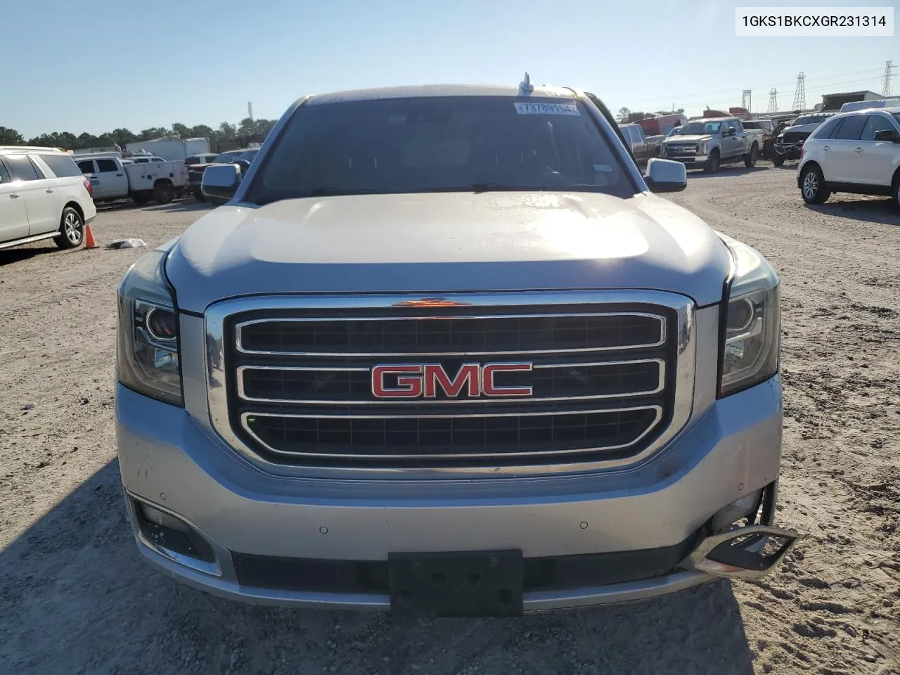 2016 GMC Yukon Slt VIN: 1GKS1BKCXGR231314 Lot: 73789154