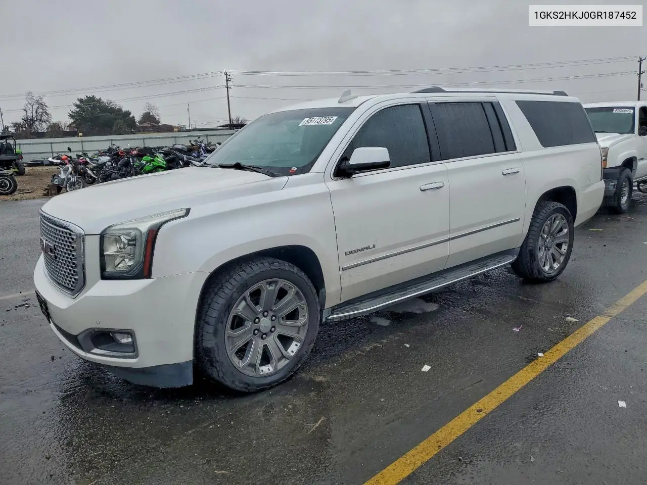 1GKS2HKJ0GR187452 2016 GMC Yukon Xl Denali