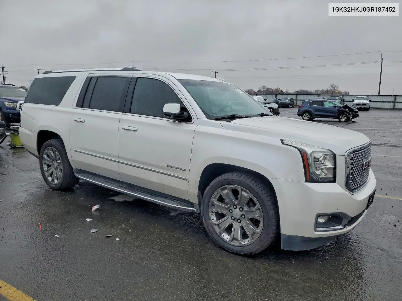 1GKS2HKJ0GR187452 2016 GMC Yukon Xl Denali