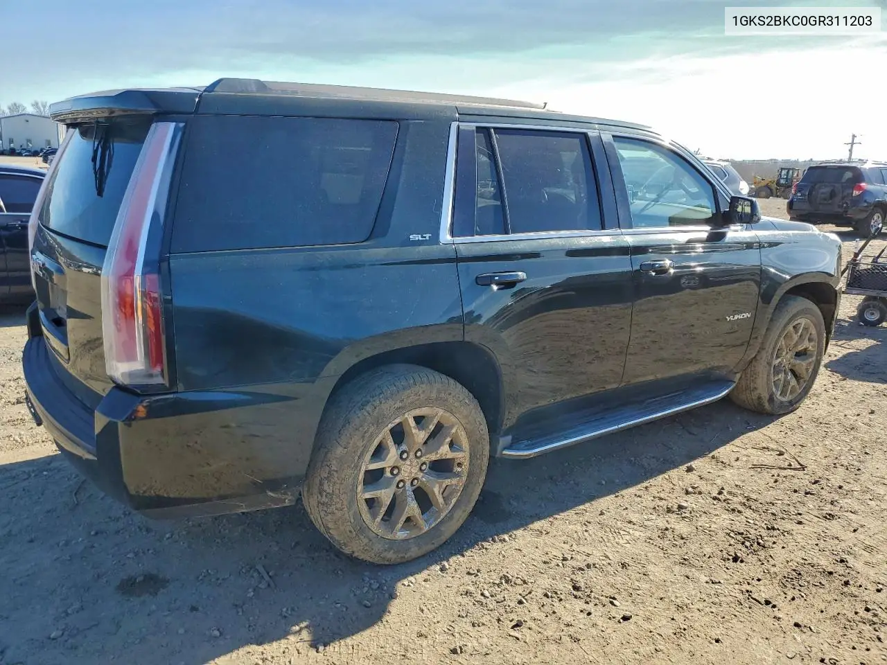 1GKS2BKC0GR311203 2016 GMC Yukon Slt