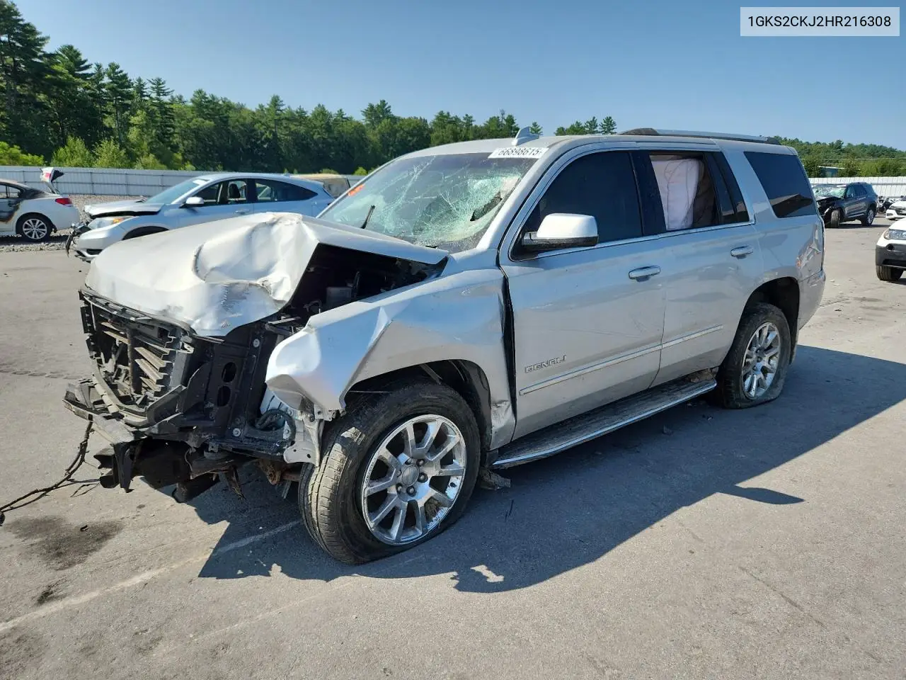 1GKS2CKJ2HR216308 2017 GMC Yukon Denali