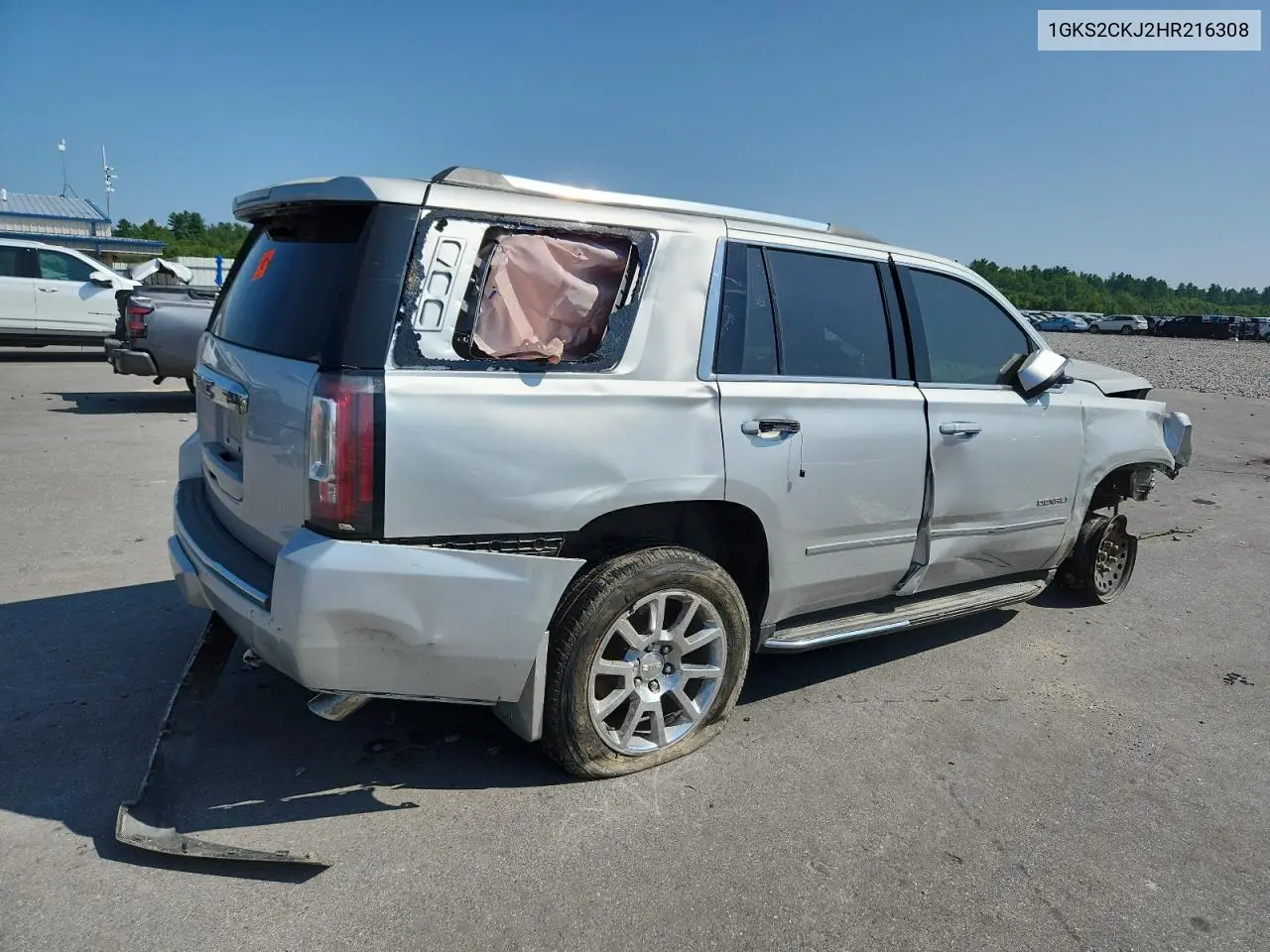 1GKS2CKJ2HR216308 2017 GMC Yukon Denali