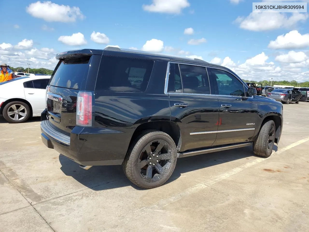 2017 GMC Yukon Denali VIN: 1GKS1CKJ8HR309594 Lot: 73943684