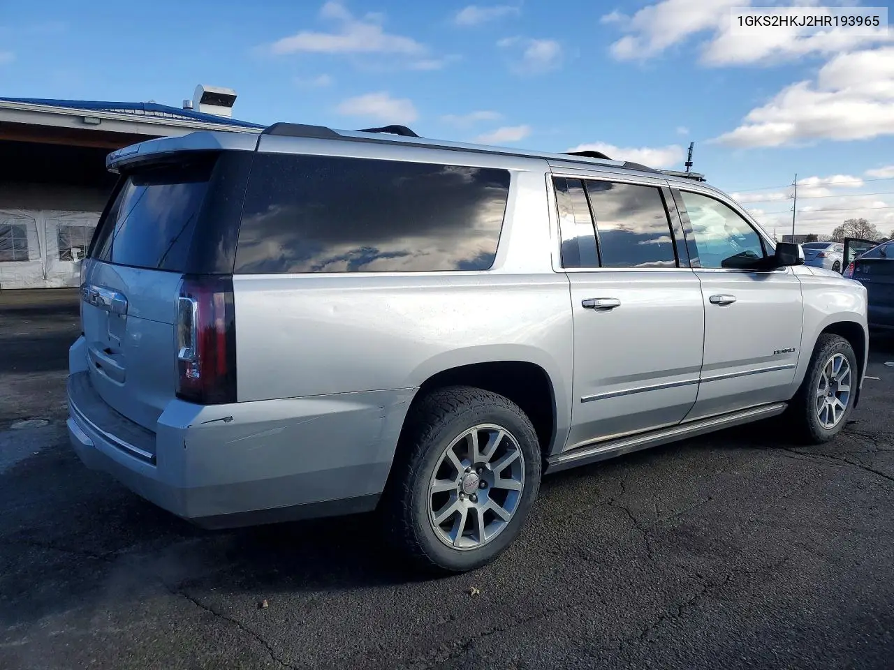 1GKS2HKJ2HR193965 2017 GMC Yukon Xl Denali