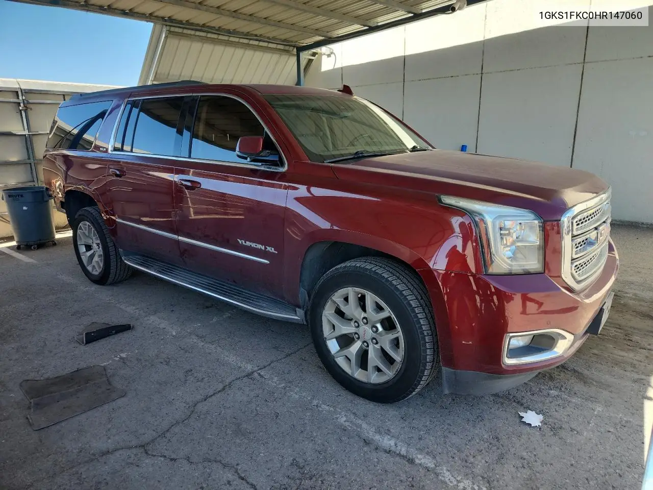 1GKS1FKC0HR147060 2017 GMC Yukon Xl C1500 Sle