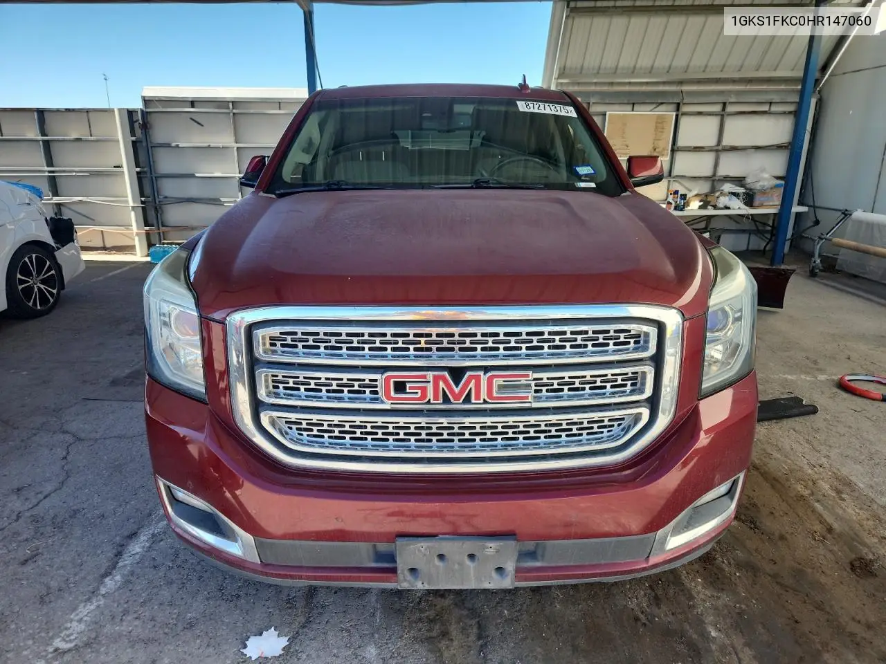 1GKS1FKC0HR147060 2017 GMC Yukon Xl C1500 Sle