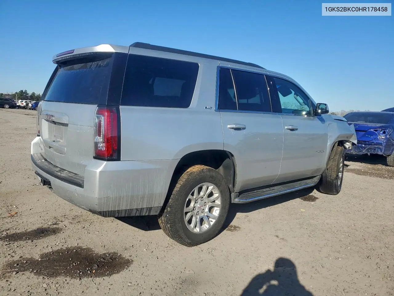 1GKS2BKC0HR178458 2017 GMC Yukon Slt