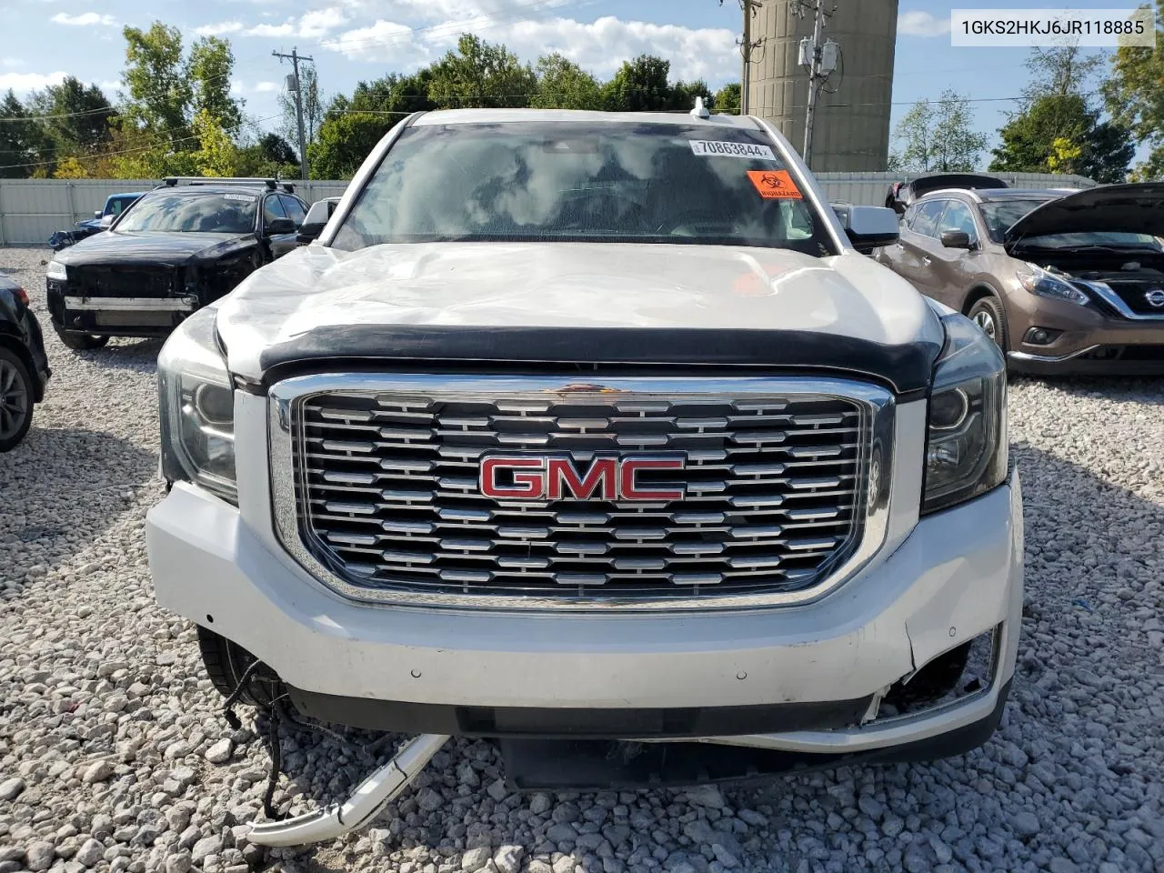 1GKS2HKJ6JR118885 2018 GMC Yukon Xl Denali