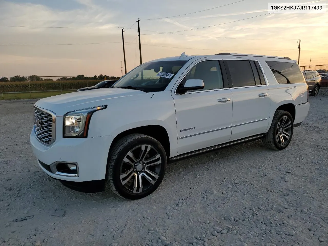 2018 GMC Yukon Xl Denali VIN: 1GKS2HKJ7JR117499 Lot: 72320344