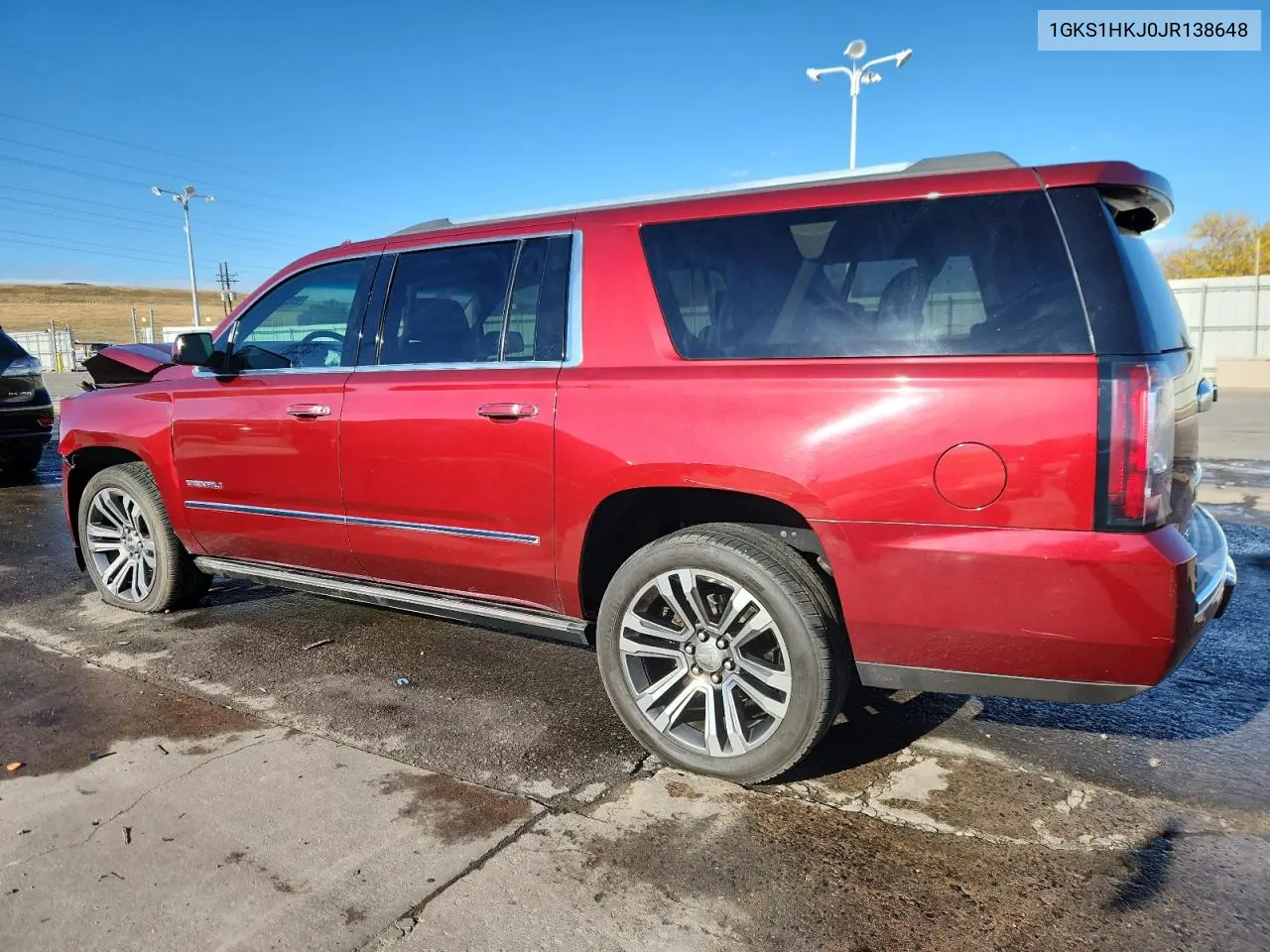 1GKS1HKJ0JR138648 2018 GMC Yukon Xl Denali
