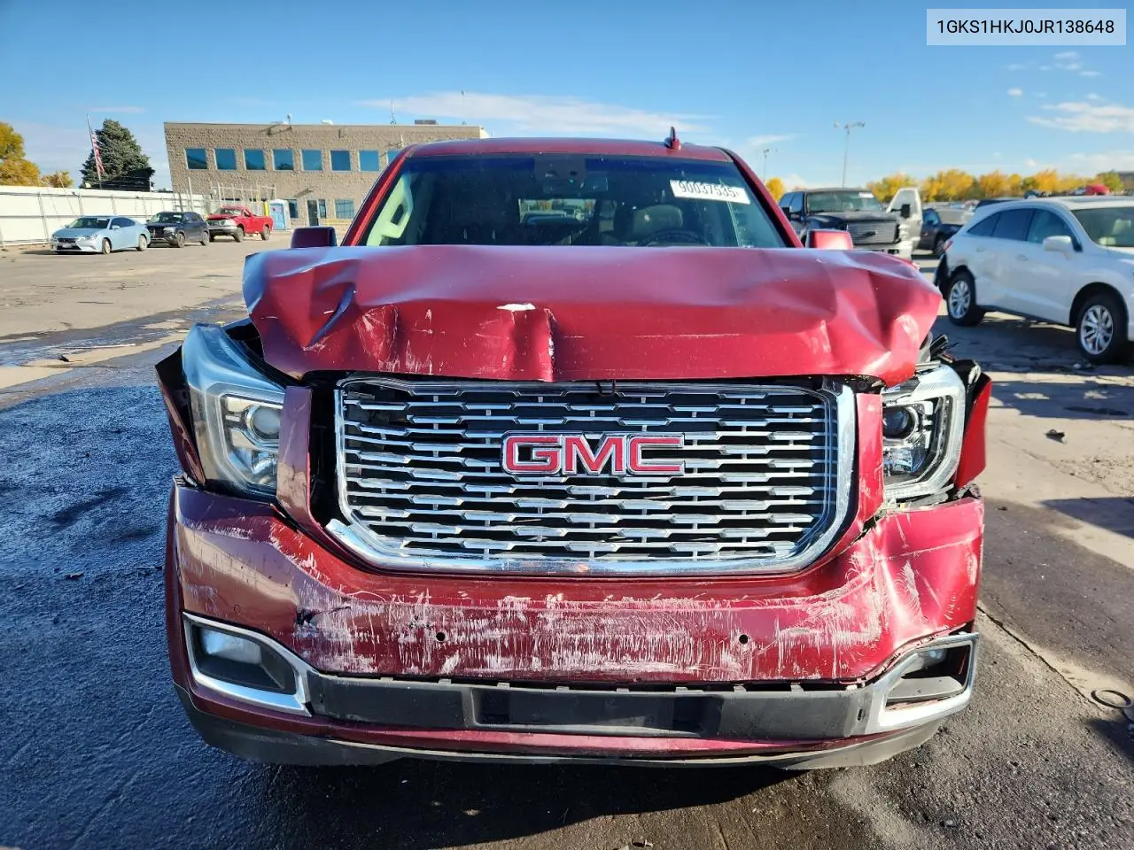 1GKS1HKJ0JR138648 2018 GMC Yukon Xl Denali